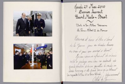Livres d'Or de la Jeanne d'Arc - 2 C 501/LDO/1 - Service historique de la Dfense de Brest