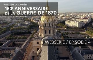 Episode 4 de la websrie "1870,  l'anne terrible". L'pe dhonneur offerte  Marie-Antoinette Lix et conserve au muse de l'Arme