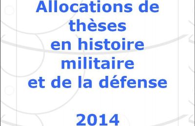 Allocations de thses en histoire militaire et de la dfense