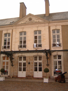 Cour d'honneur de l'hôtel de commandement 