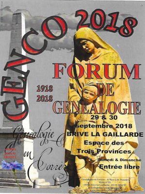 Forum de Généalogie GENCO 2018