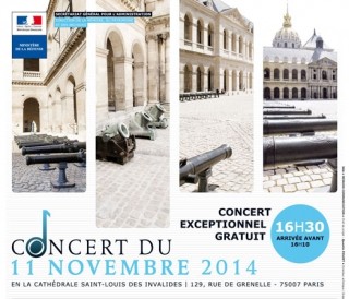 Concert du 11 novembre 2014