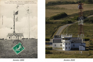 Le sémaphore du Talut, du 19ème siècle au 21ème siècle © Marine Nationale - FOSIT Atlantique