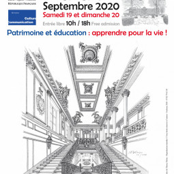 Affiche des JEP au Palais Niel ©Tous droits réservés