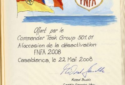 Livre d'or de la Jeanne d'Arc - anne 2002-2007 - cote(s) 2 C 501/LDO/13 - Service historique de la Dfense/Brest