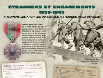 Exposition Etrangers et engagements 1939-1945