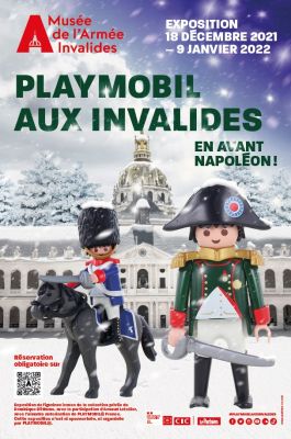 Playmobil aux Invalides : en avant Napoléon - © DR