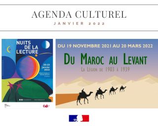 Agenda Culturel des muses - Janvier 2022 