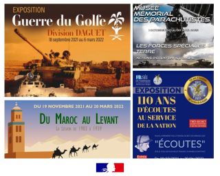 Tour de France des expositions pour les musées de l'armée de Terre #Expositions - DR