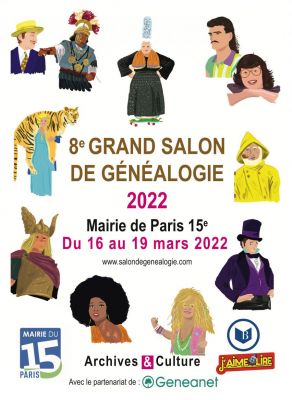 Grand salon de généalogie - Paris 15e