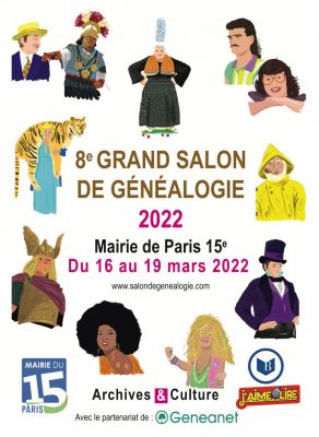 Grand salon de gnalogie - Paris 15e