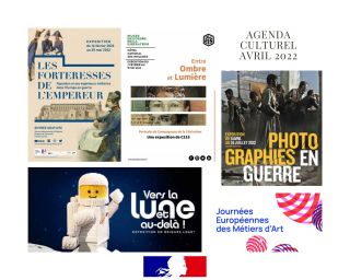 Agenda culturel des muse - Avril 2022