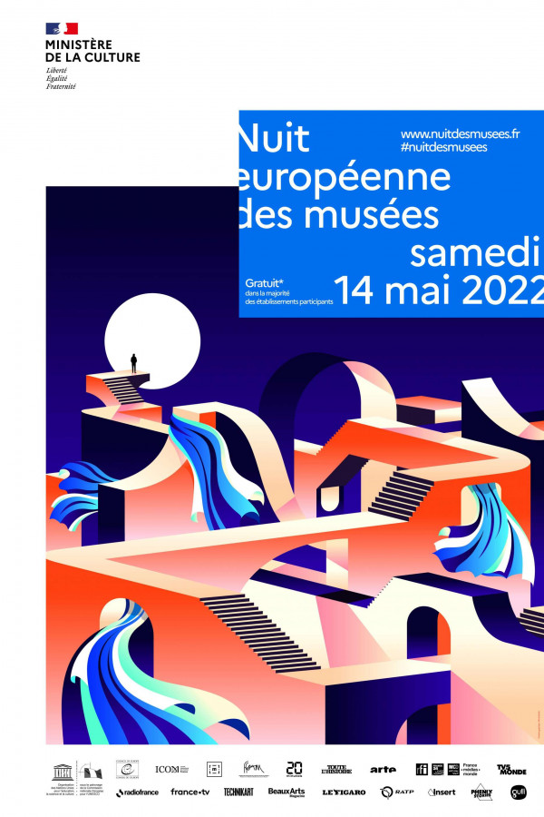 Poster de voyage sur toile Jeux Olympiques de Paris 2024