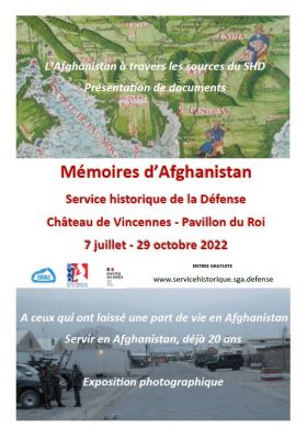 Exposition " Mmoires d'Afghanistan - DR