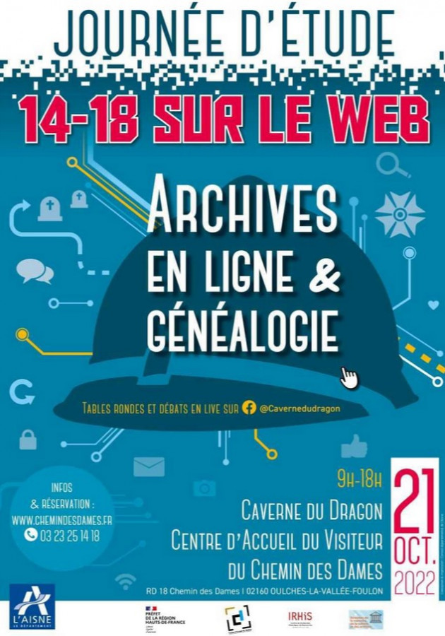 Clásico Increíble solo Retrouvez Mémoire des Hommes à la journée d'étude " 14-18 sur le Web :  archives en ligne et généalogie ". - Mémoire des hommes