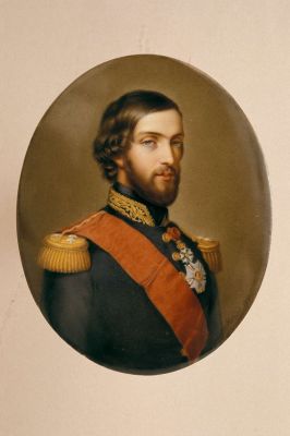 Portrait de François d'Orléans, Prince de Joinville - Anonyme, 19e siècle - Inv. : 9 OA 54 - Musée national de la Marine/P. Dantec