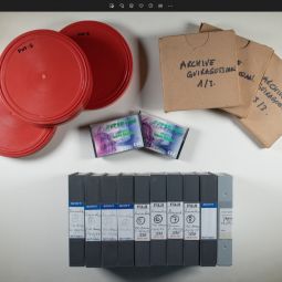Don effectu en 2023 (D1057-FILM) dun fonds de onze cassettes, quatre bobines 16mm, trois bandes sonores et deux cassettes audio relatif  la mmoire du couple de rsistants de la Seconde Guerre mondiale Missak et Mline Manouchian. 